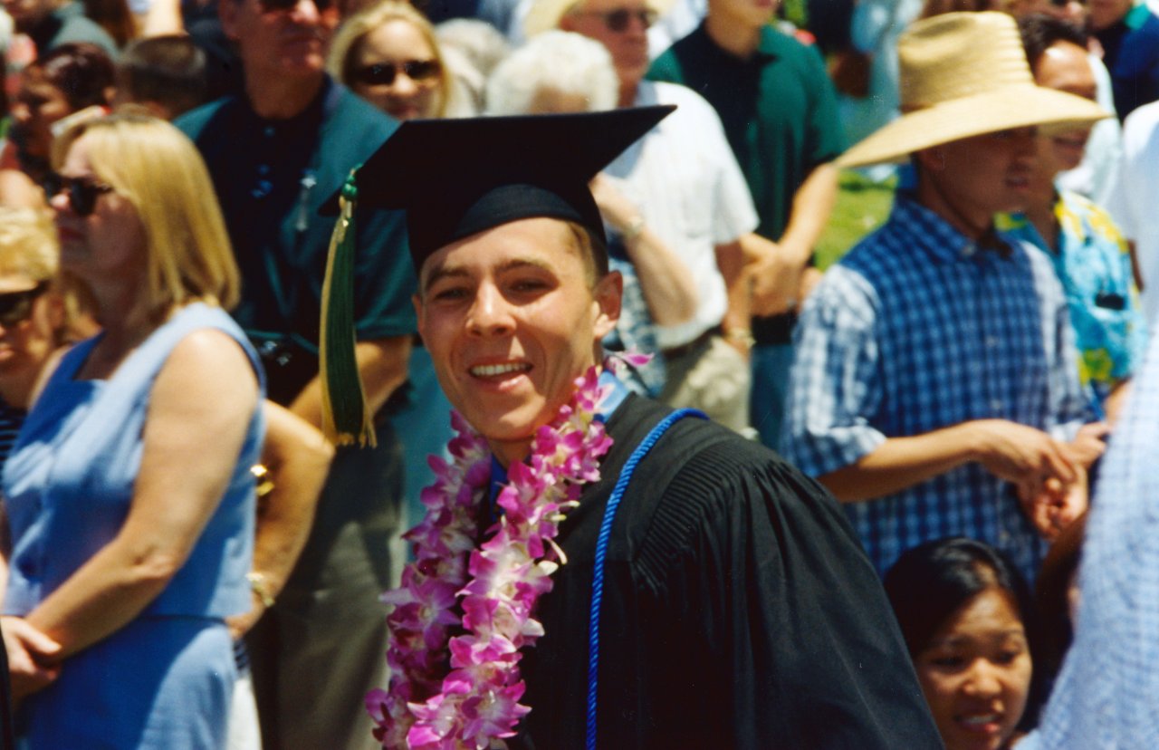 Daves graduation from UC Irvine